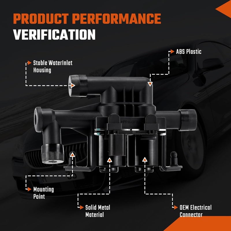 ISINFLASH 64219310349 Heater Control Valve for BMW F01 F02 F10 F11 F12 520i 523i 528i 535i 550i 640i 650i 740i 740Li 750Li M5 M6 Replace 6411911916404 64114271156 EHV110 - Image 4